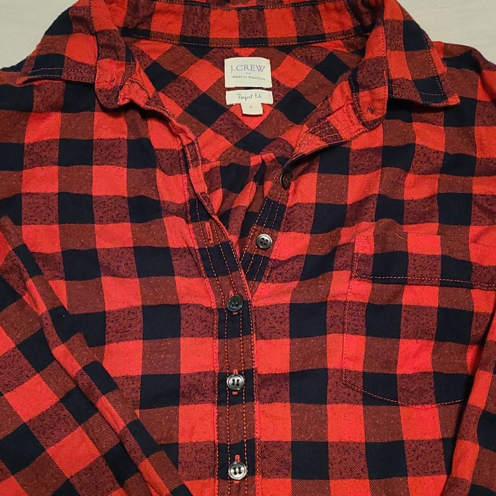 Jcrew Flannel Pullover - image 4